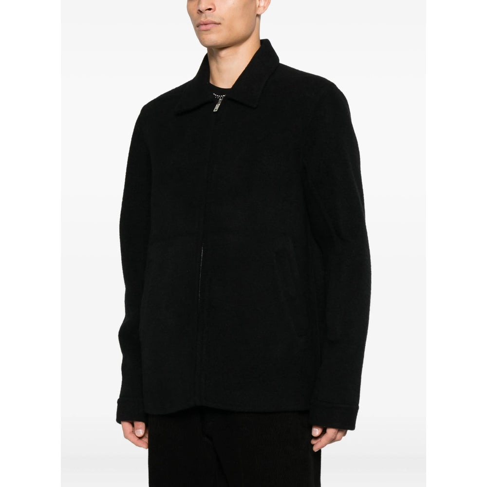 Rick Owens Black Jackets - Shirt Jackets Men - 2