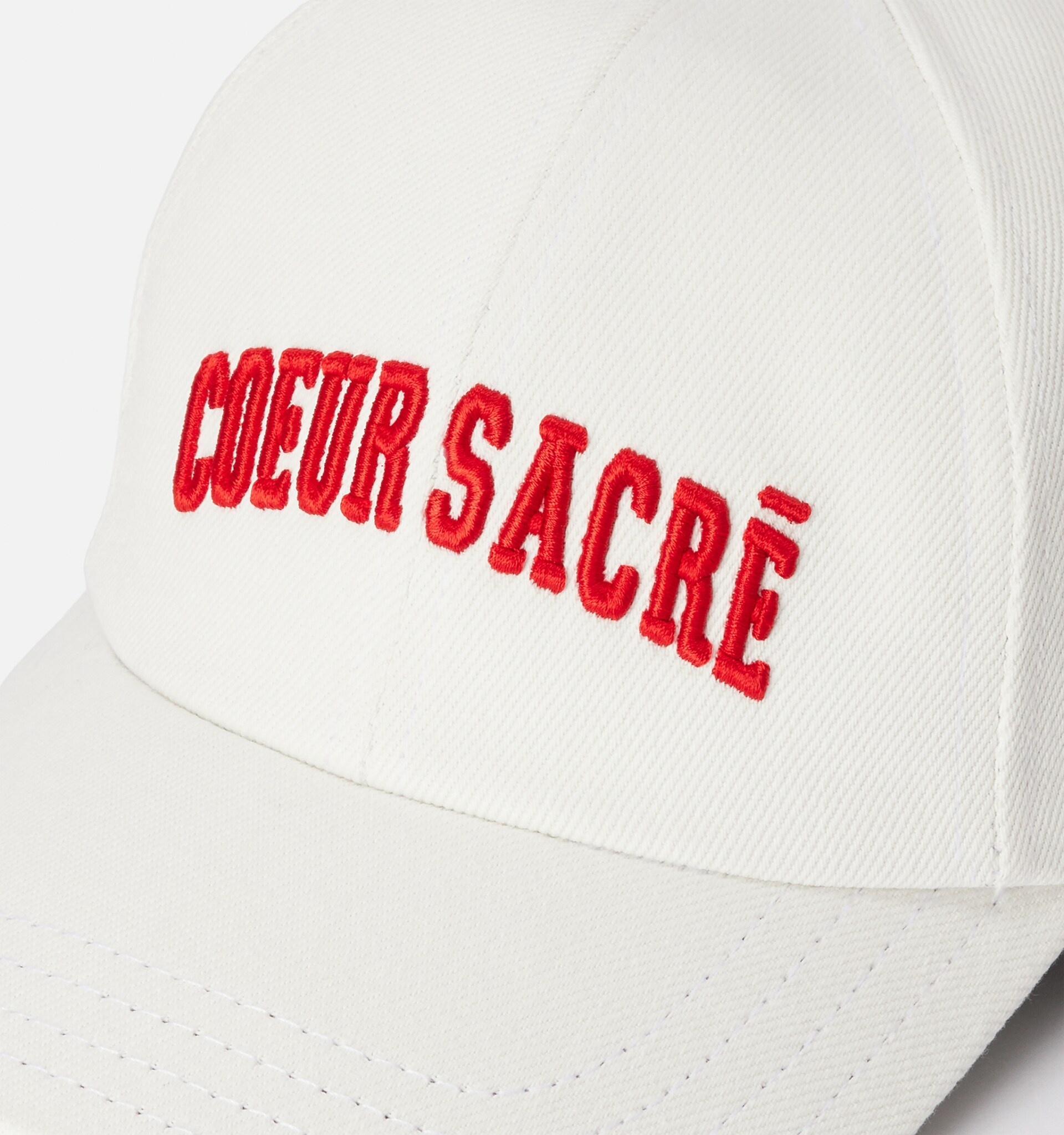 Coeur Sacré Embroidery Cap - 4