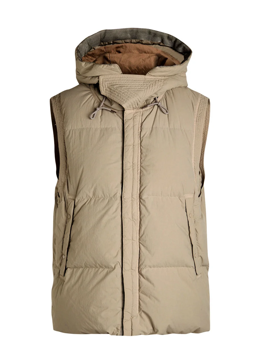 Ten C Boreal Hooded Shell Gilet - 1