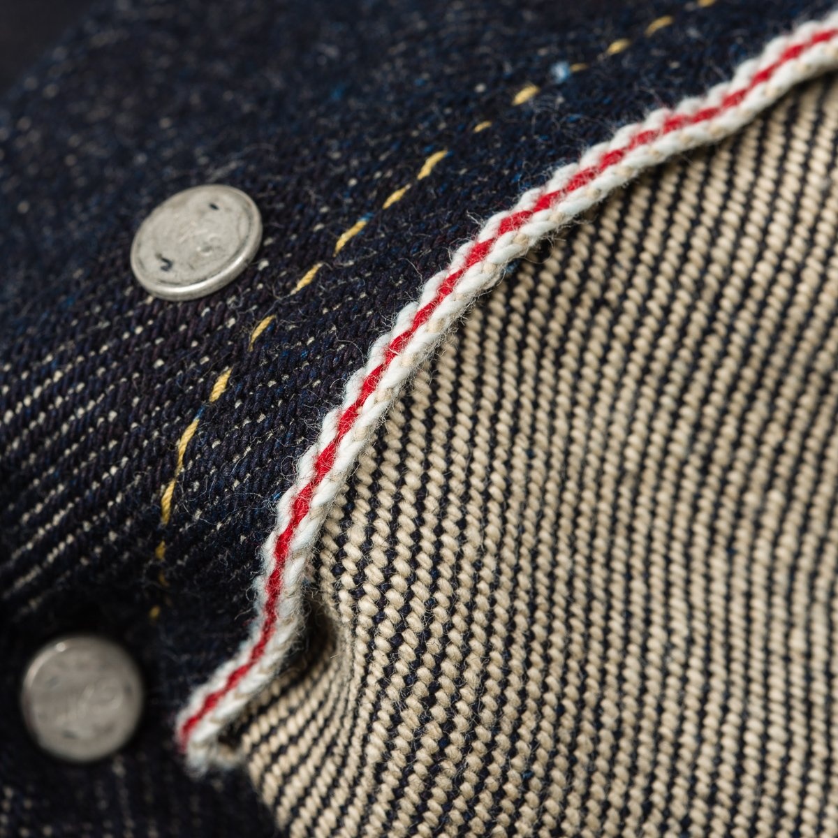 IH-777-21 21oz Selvedge Denim Slim Taper Indigo - 13