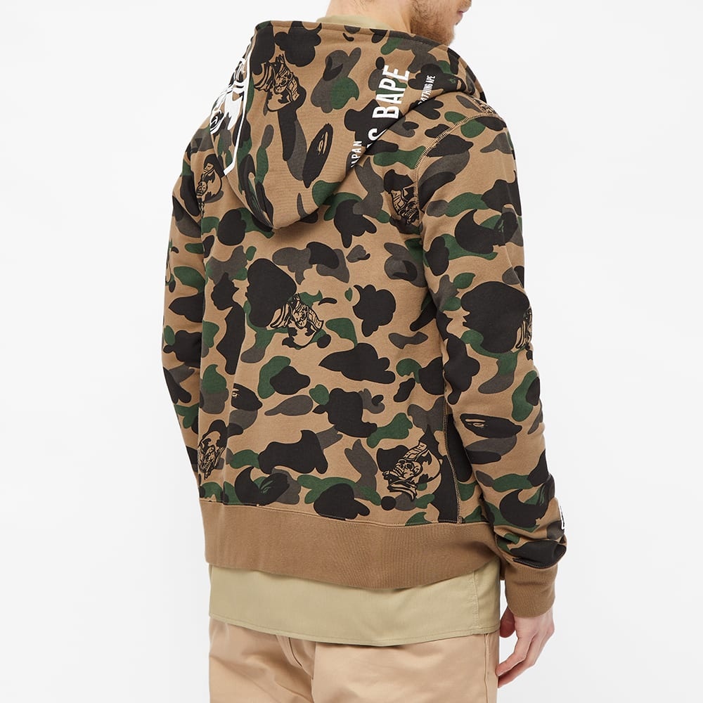 A Bathing Ape Ursus Camo Full Zip Hoody - 6