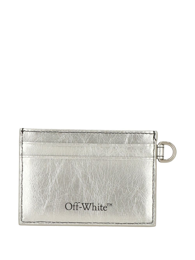 Off-White logo detail card holder outlook