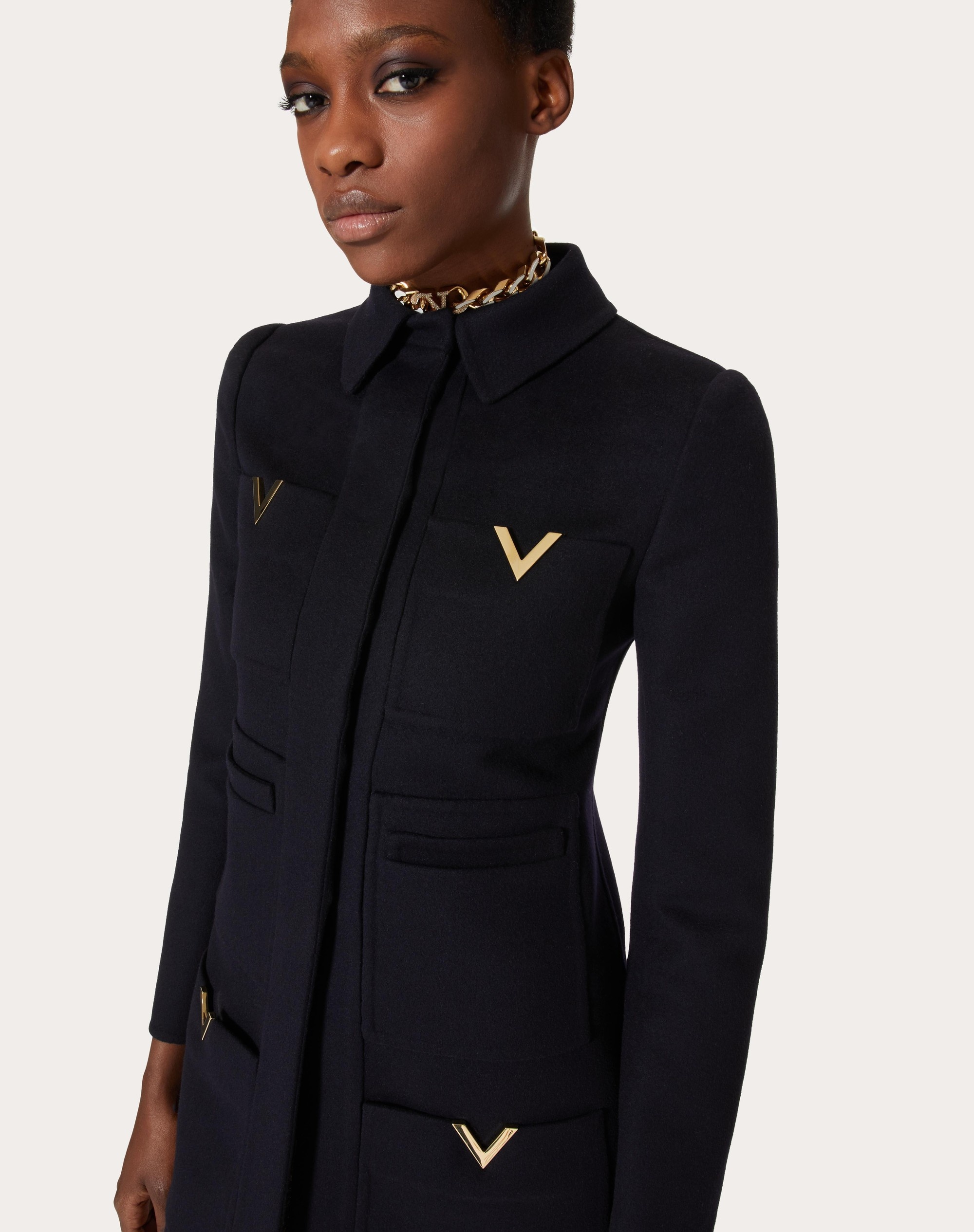 COMPACT DRAP COAT - 5