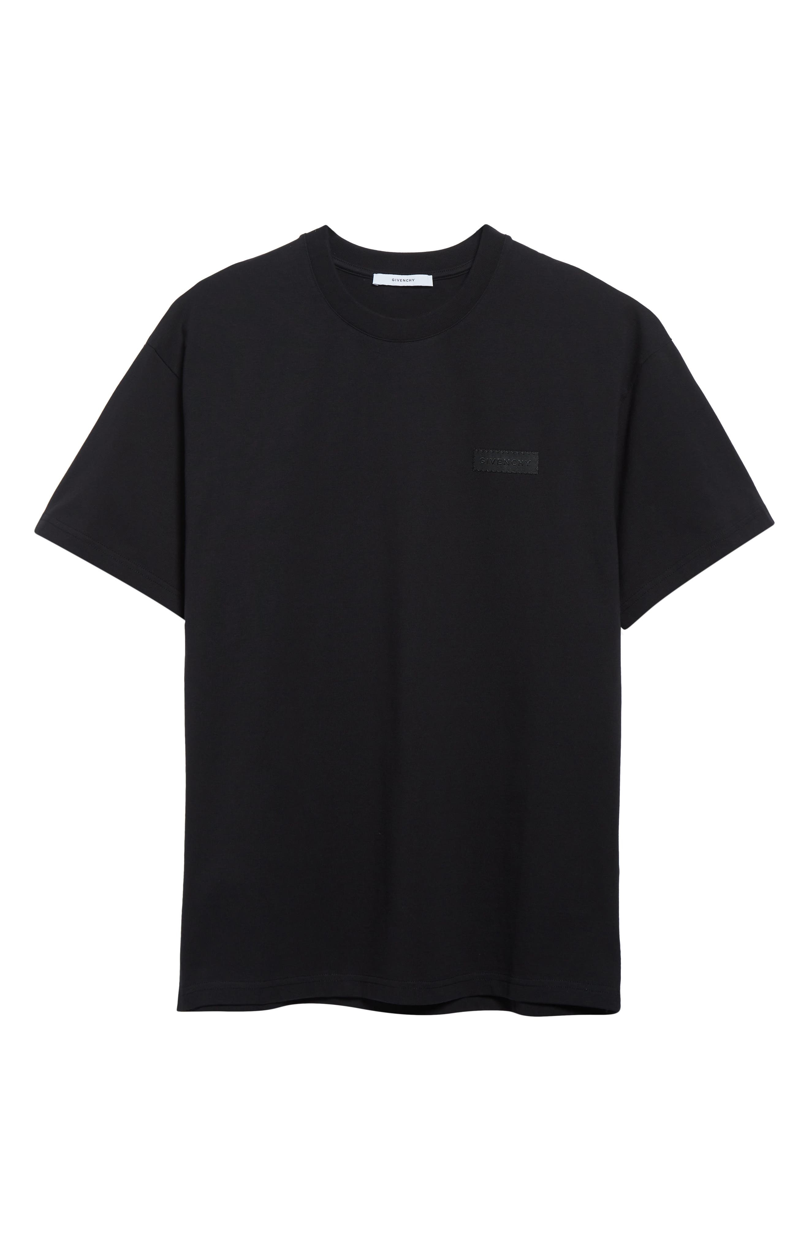 Givenchy Regular Fit Logo T-Shirt in Black at Nordstrom - 5