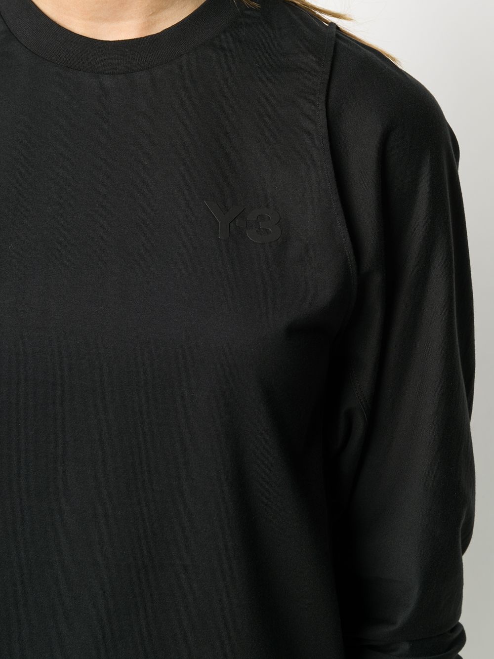 double layered long-sleeved T-shirt - 5