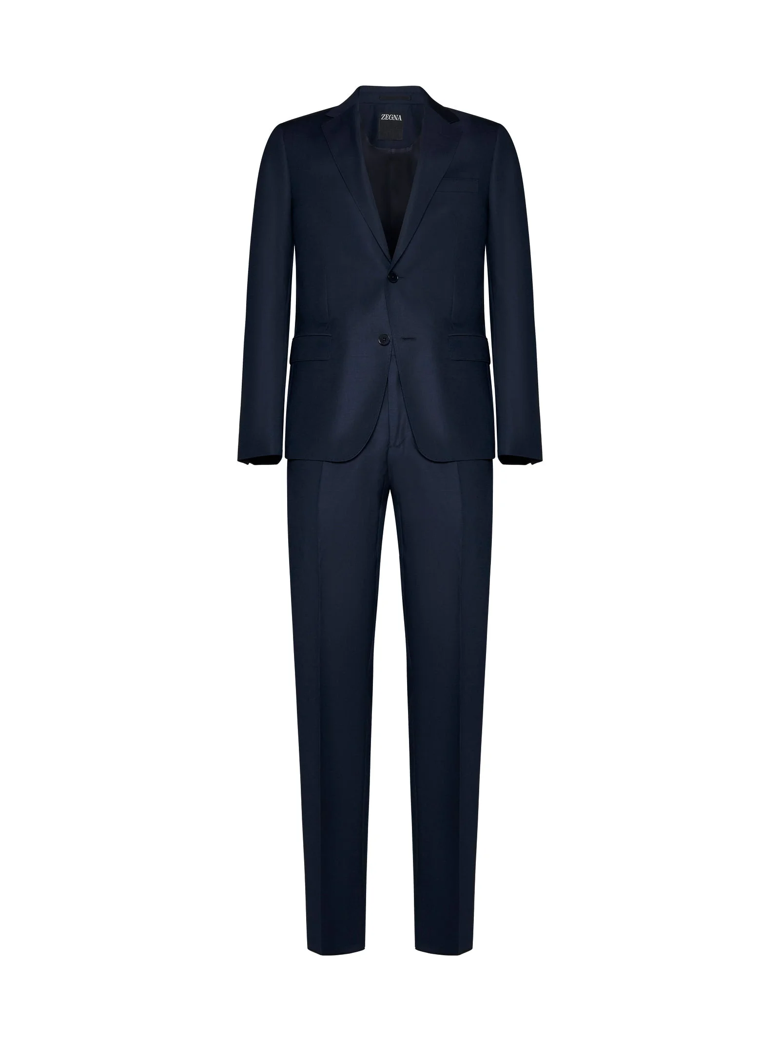 Wool single-breasted blazer - 1