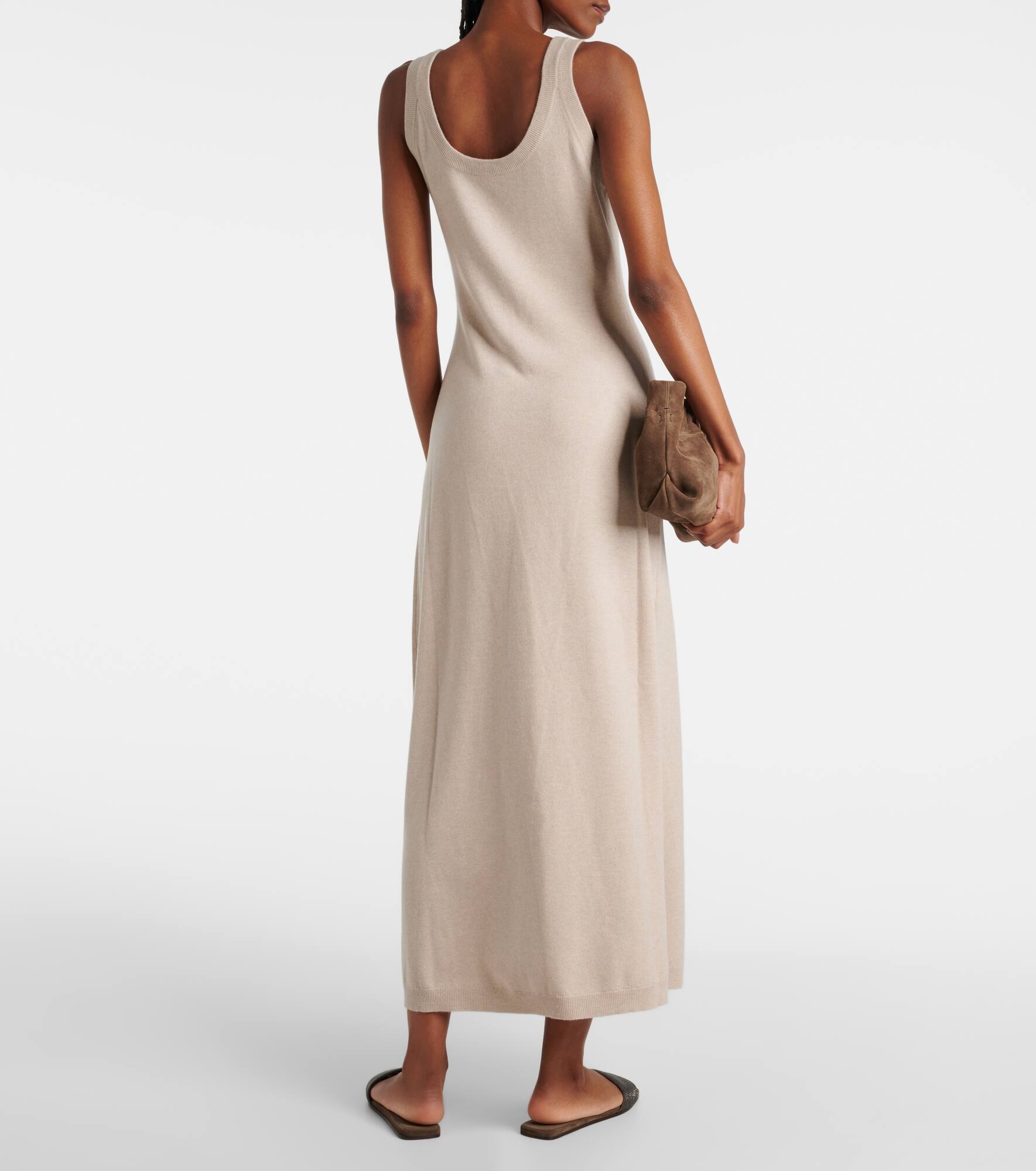 Cashmere midi dress - 3