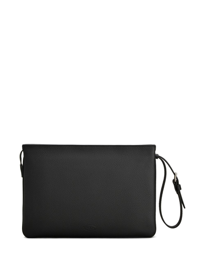 Tod's logo pouch wallet outlook