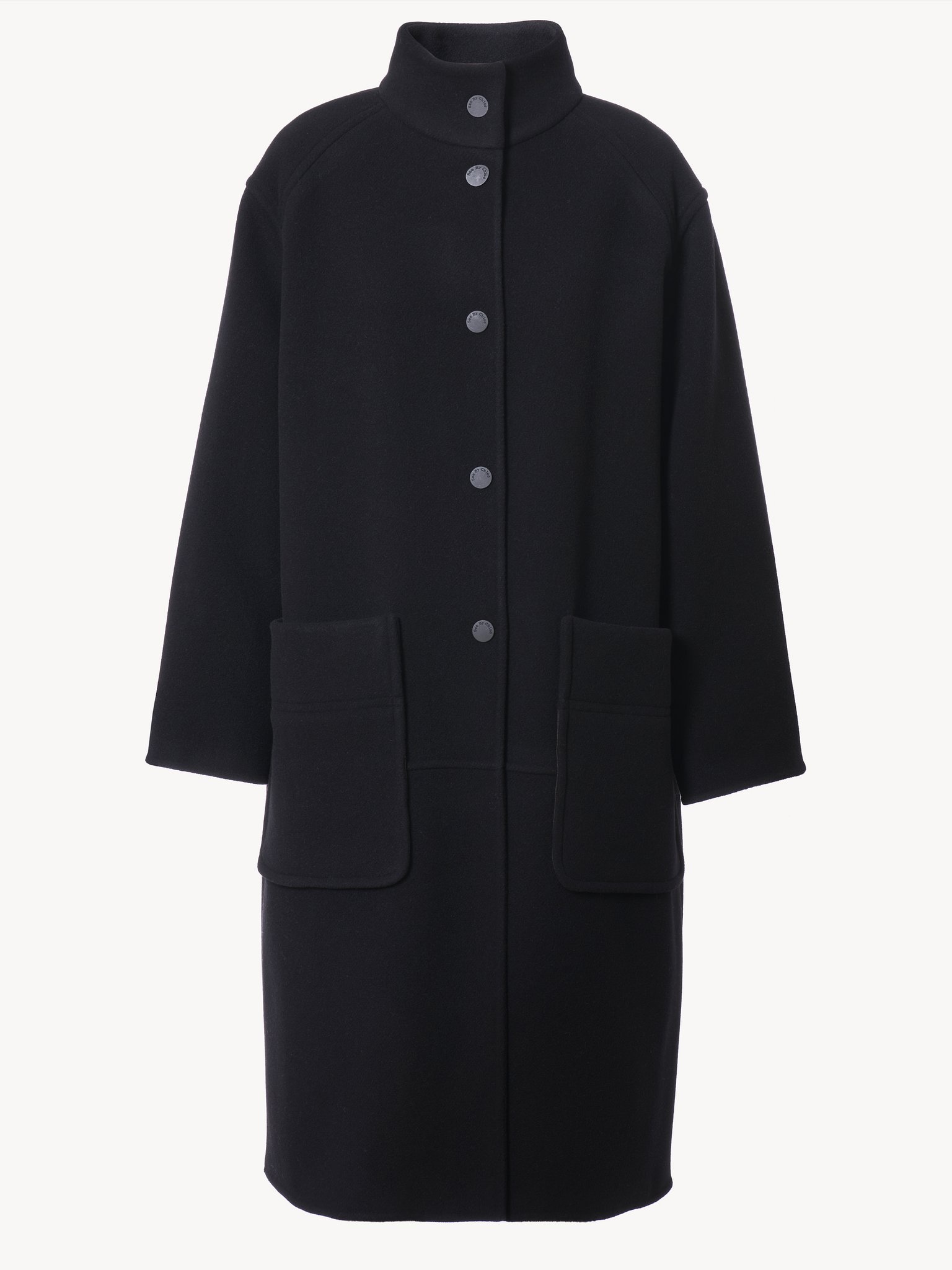 HIGH-NECK COAT - 4