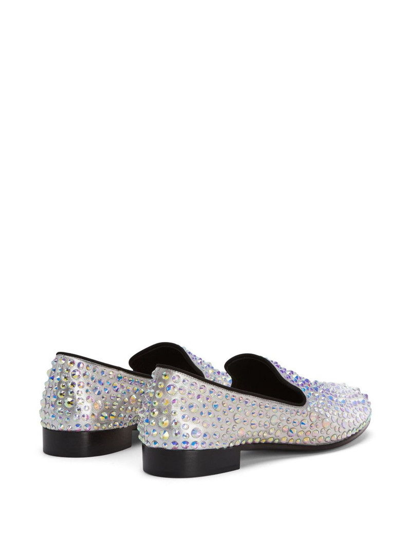 Marvin crystal-embellished loafers 3