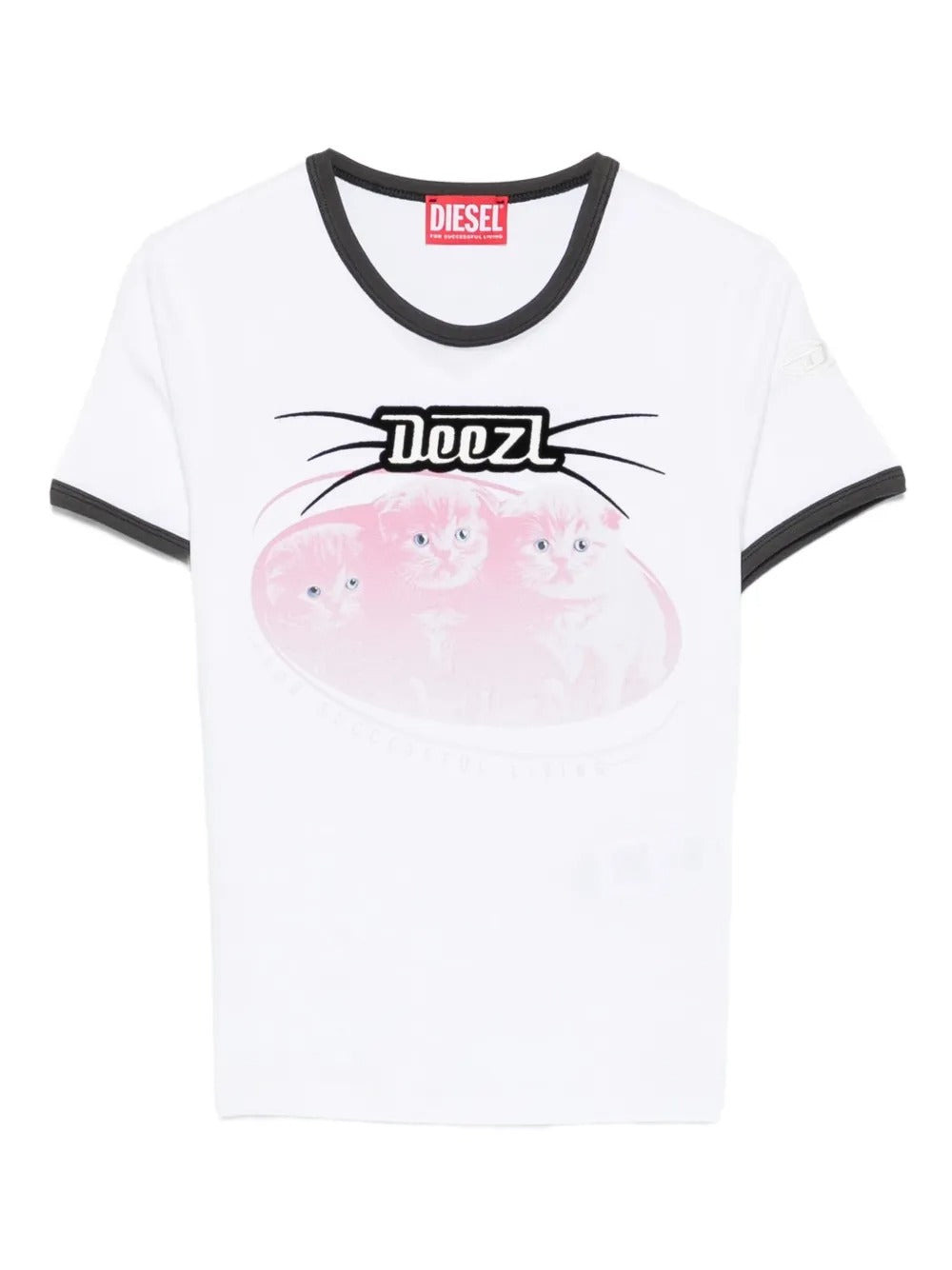 DIESEL - Women T-Uncuties-Long-R13 T-Shirt - 5