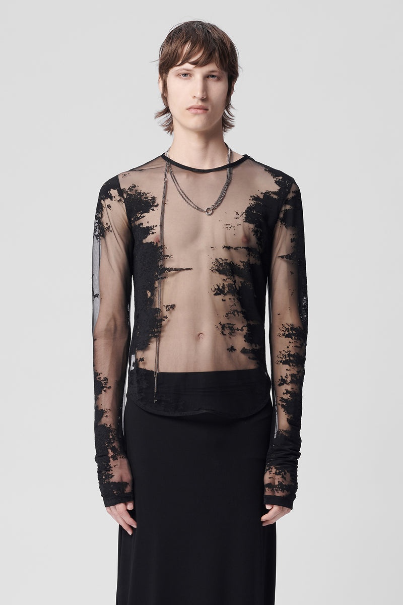 トップス ANN DEMEULEMEESTER Long Sleeve T-shirt Greg Long Sleeve T-Shirt – Ann Demeulemeester