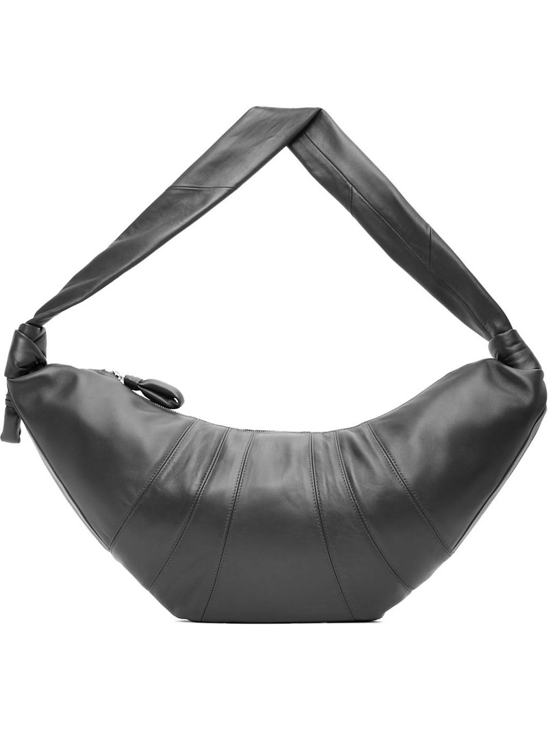 Gray Large Croissant Bag 1