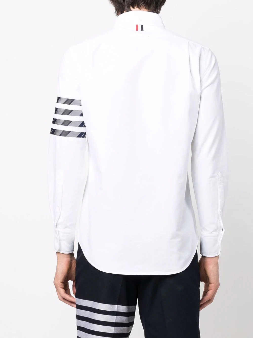 4-Bar straight-fit Oxford shirt - 4