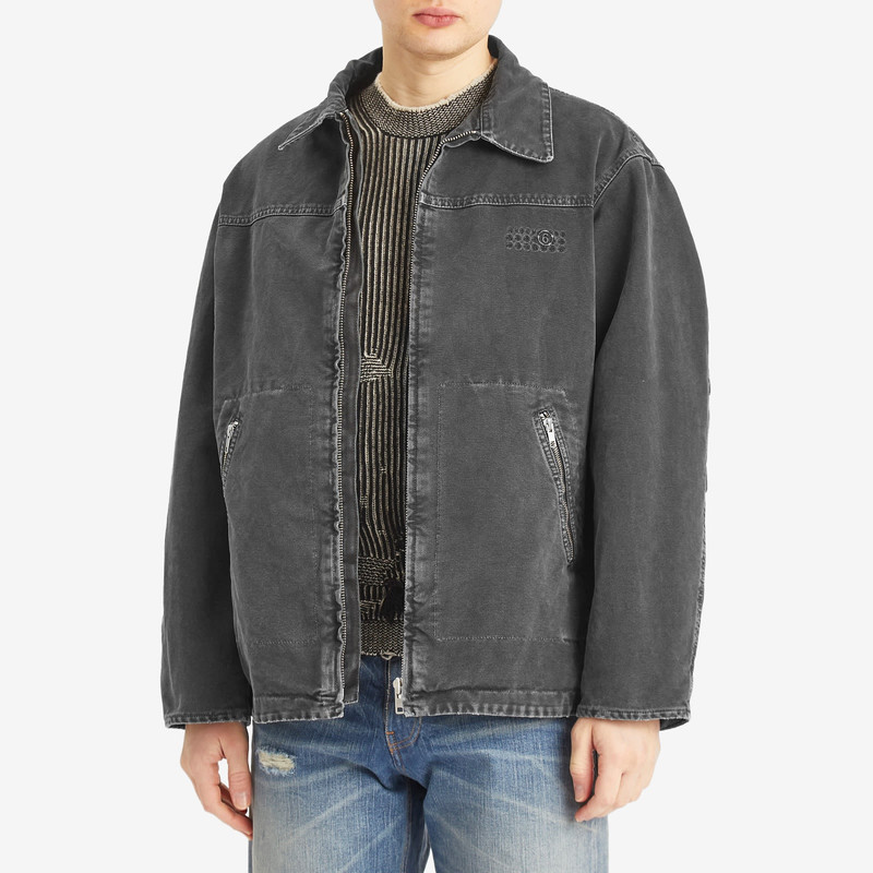 MM6 Maison Margiela MM6 Maison Margiela Heavy Weight Washed Chore Jacket outlook