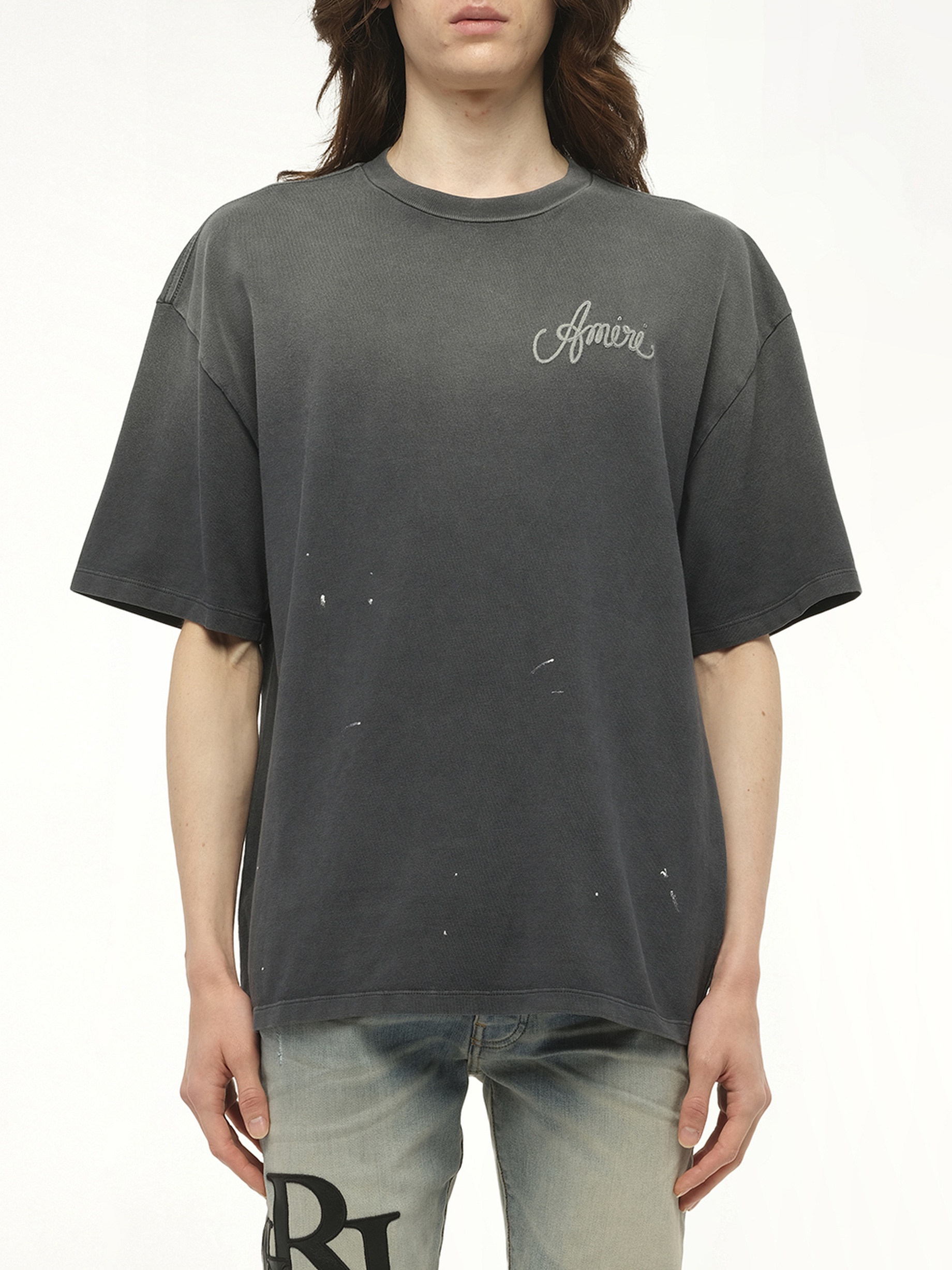 Amiri Design Studio T-Shirt in Black - 1