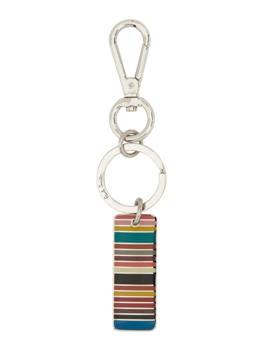 PAUL SMITH KEY HOLDER WITH LOGO - 1