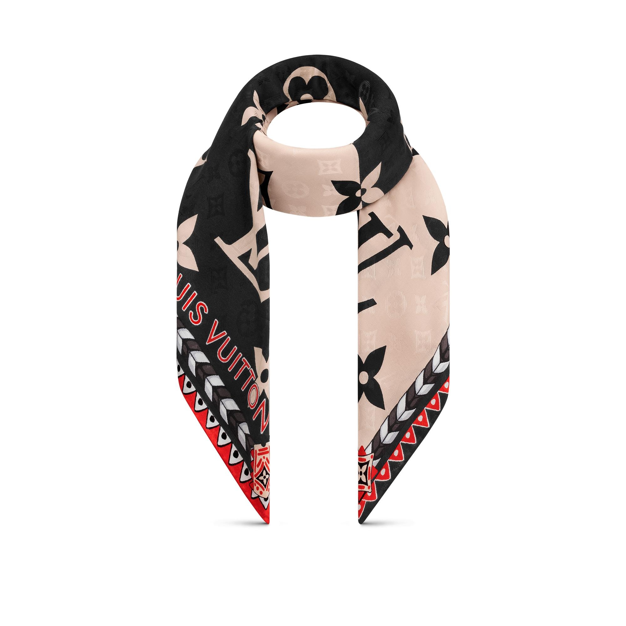 LV Crafty Bi Color Shawl - 4