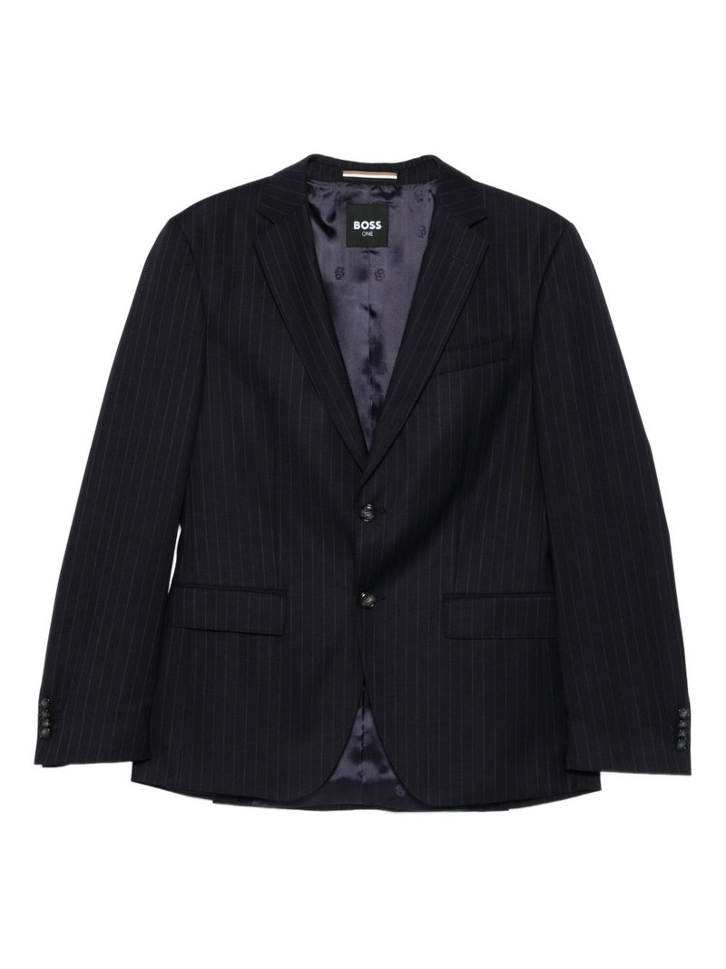pinstripe wool suit 1