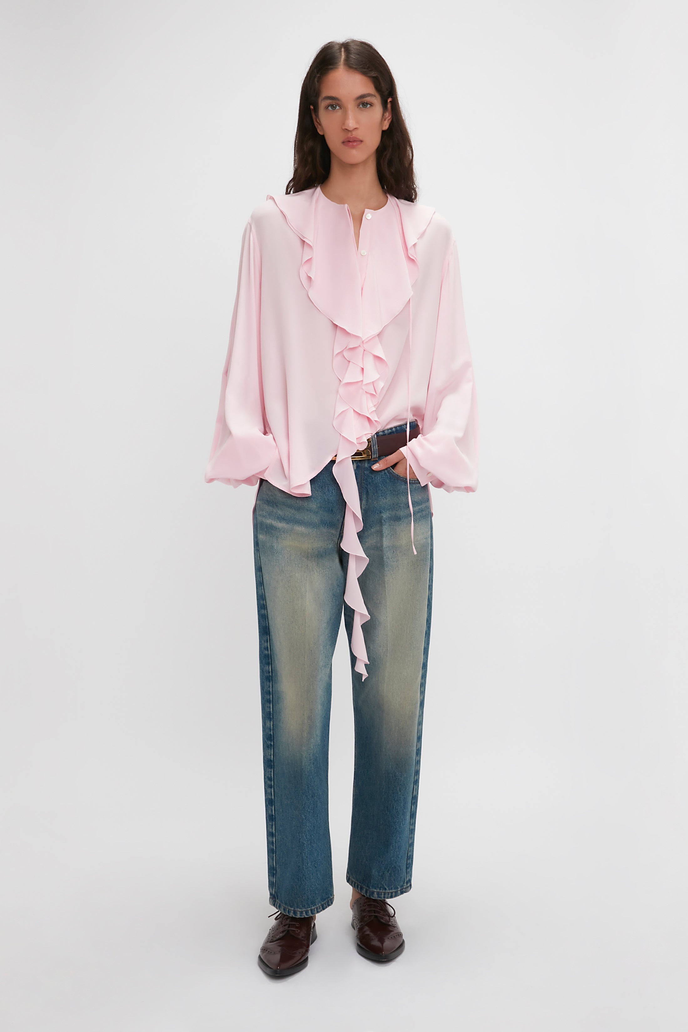 Romantic Blouse In Orchid - 5