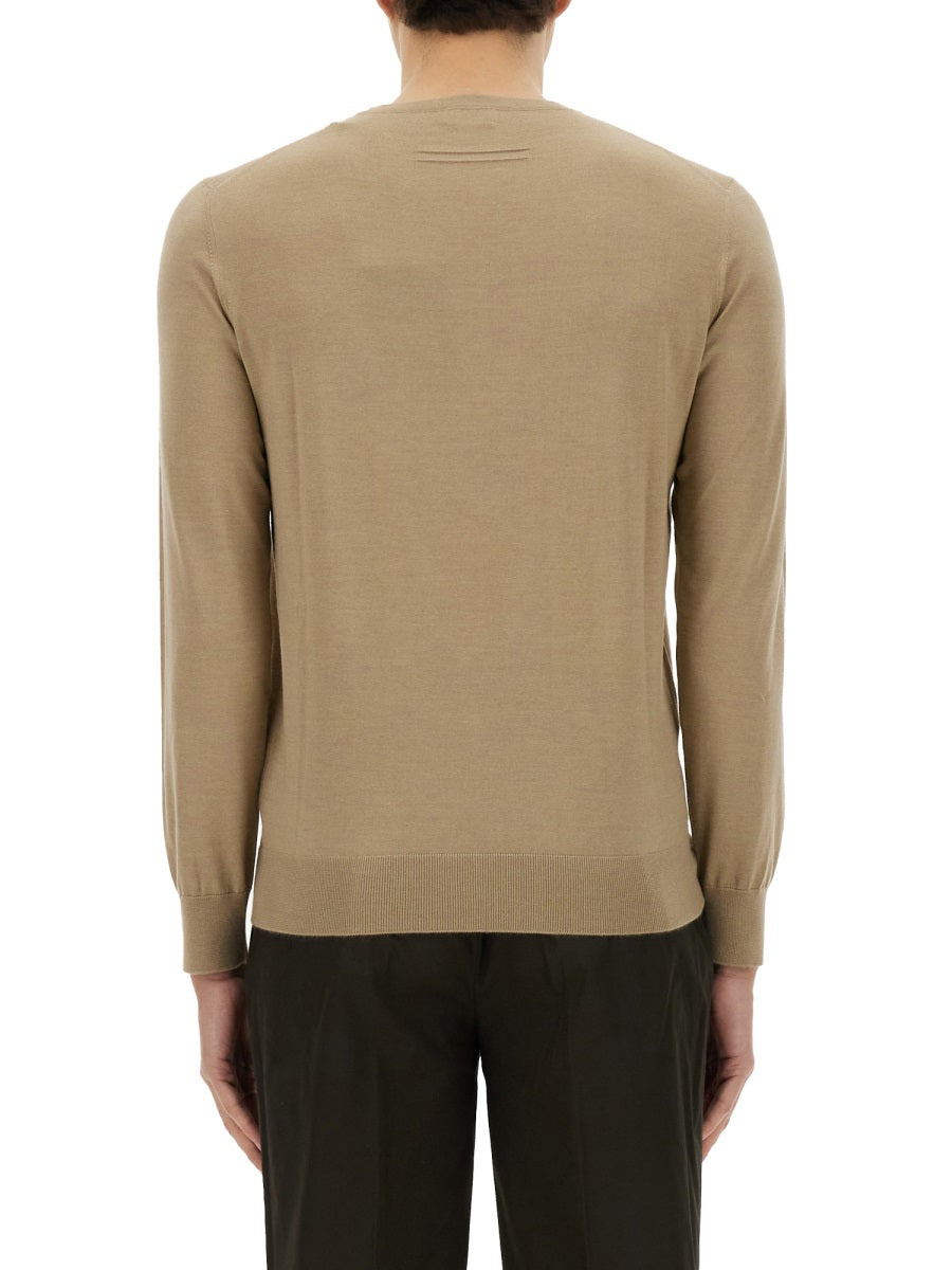 Zegna Men Cashmere And Silk Sweater - 3