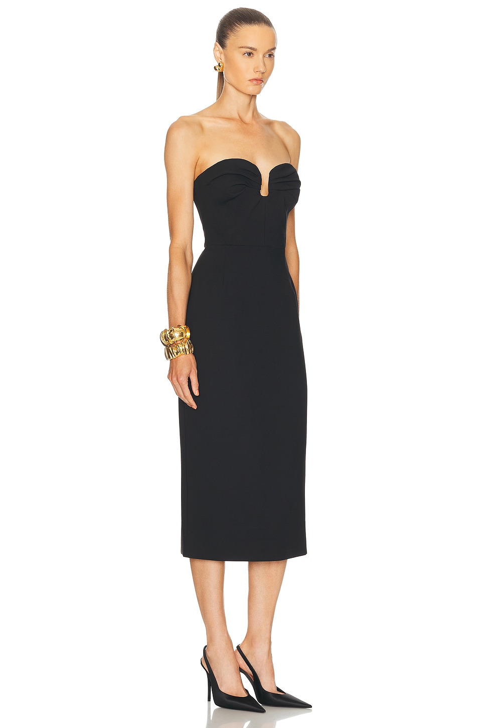 Sweetheart Midi Dress - 2