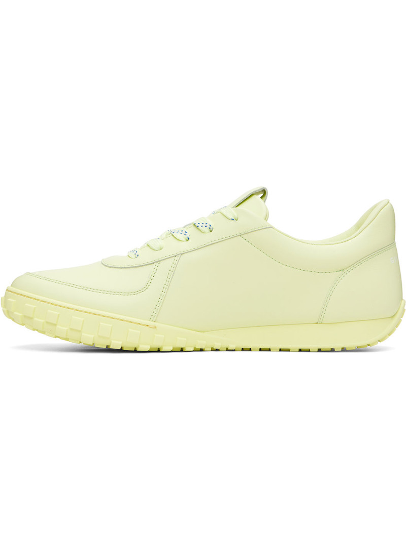 Givenchy Green Glide Leather Sneakers outlook