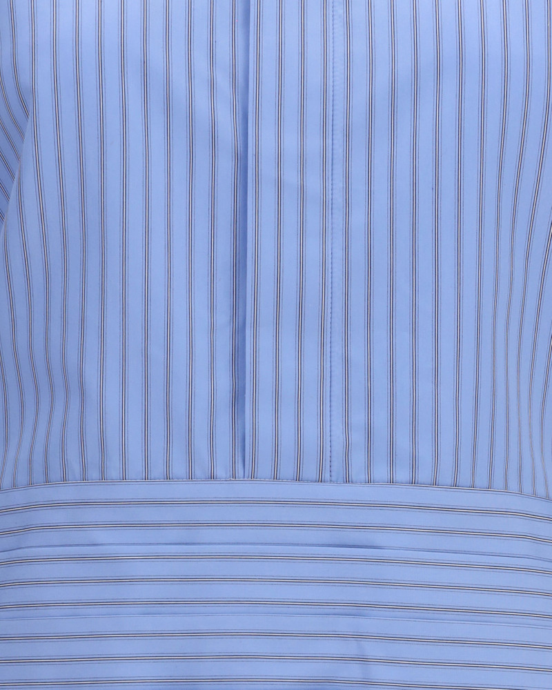 Cotton poplin Shirt with belt 3