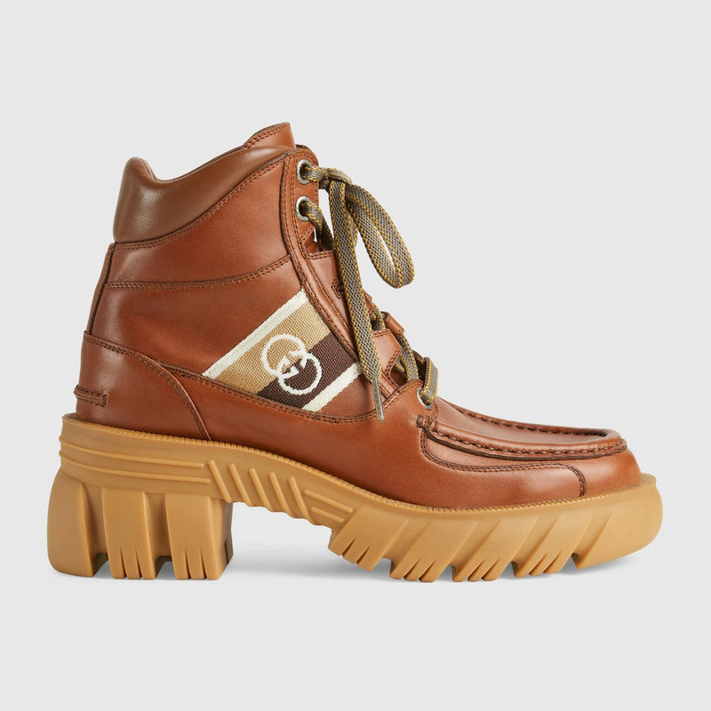 Women's ankle boot with Interlocking G 1