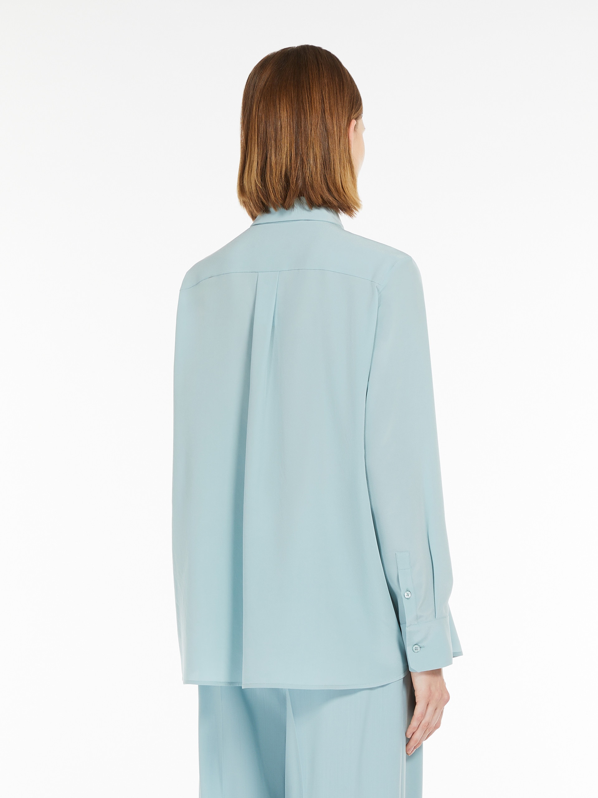 ALMINA Relaxed-fit silk shirt - 4