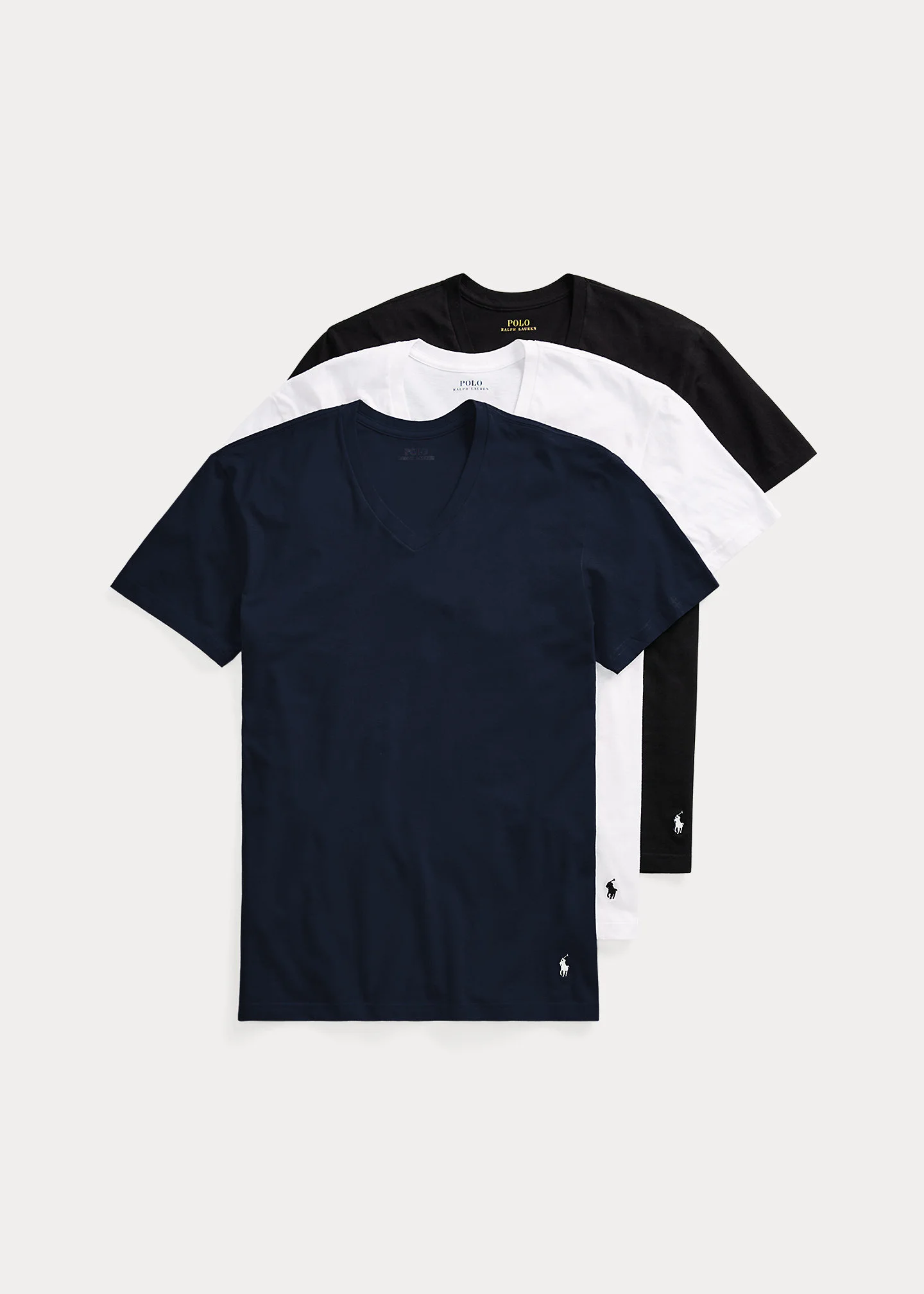 Classic Fit Wicking V-Neck 3-Pack - 1