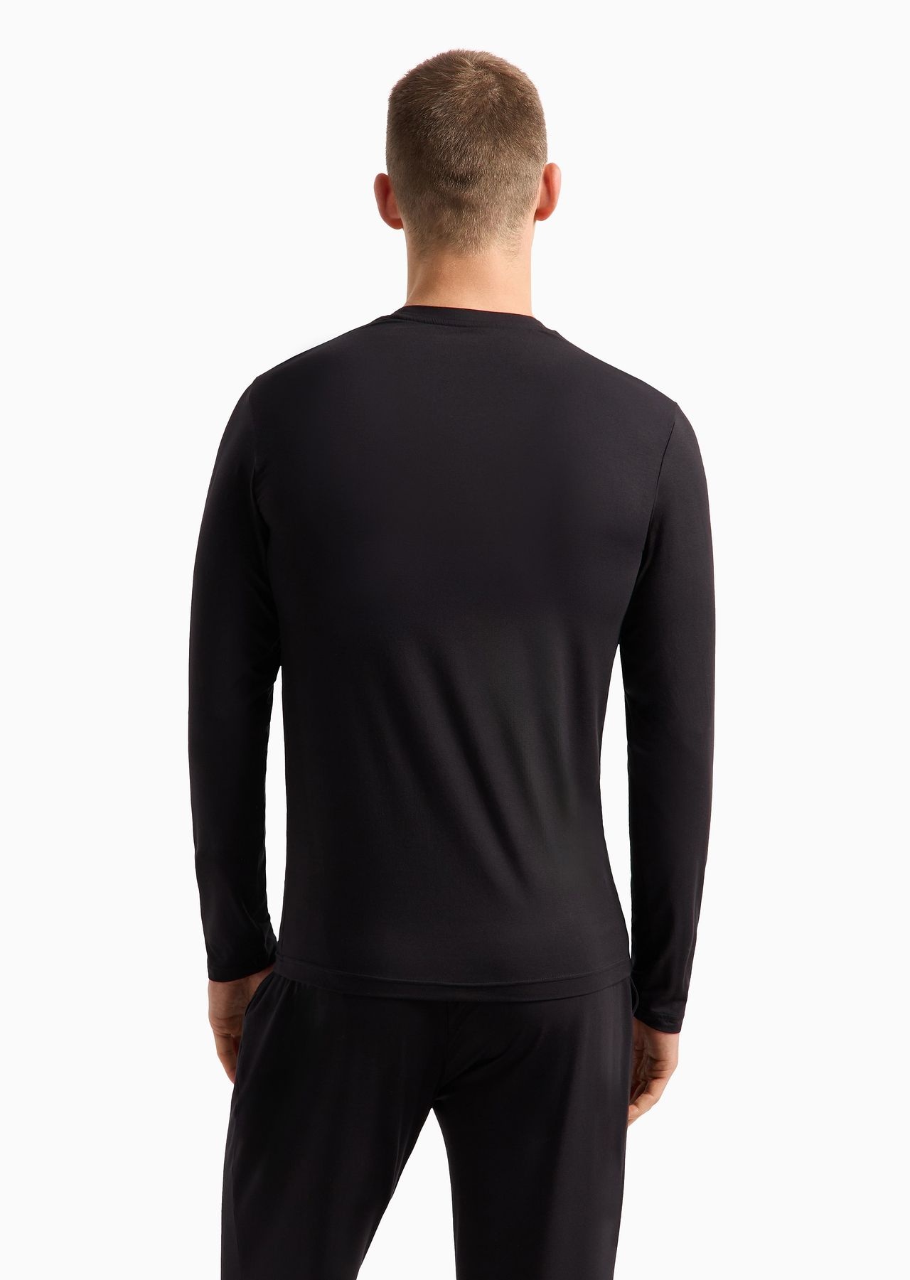 Fitted loungewear top in cosy modal - 3
