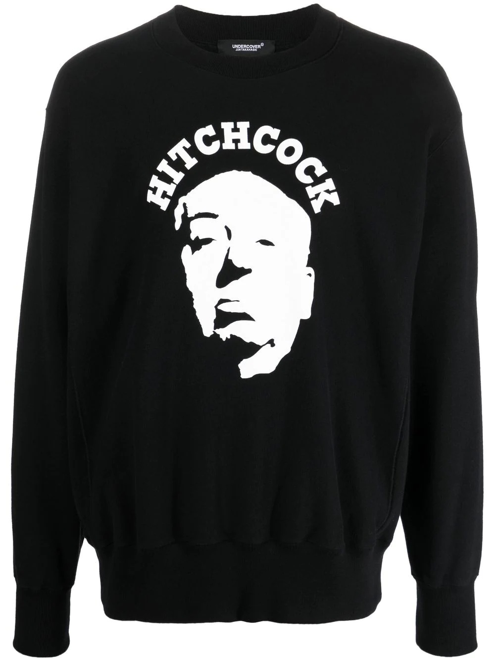 Hitchcock print sweatshirt - 1