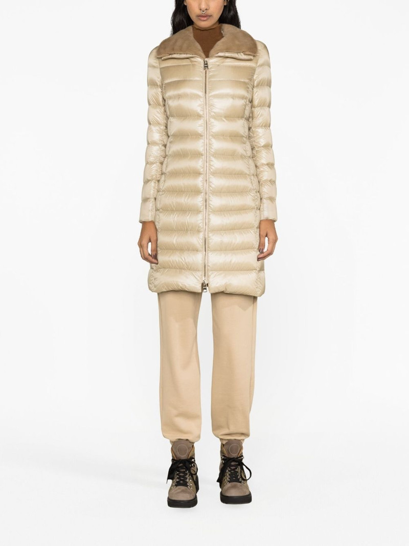 Herno zip-up padded coat outlook