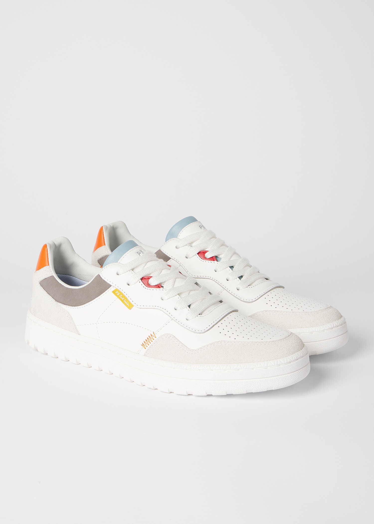 White Tab 'Ellis' Trainers - 2