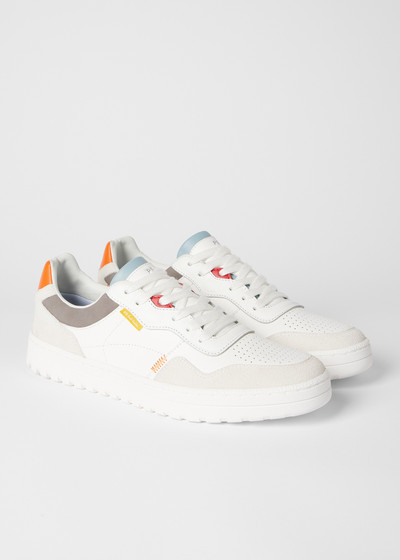 Paul Smith White Tab 'Ellis' Trainers outlook