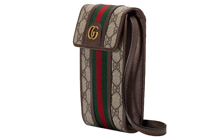 Gucci Ophidia Mini-Sized Single-Shoulder Bag Brown 625757-96IWT-8745 - 2