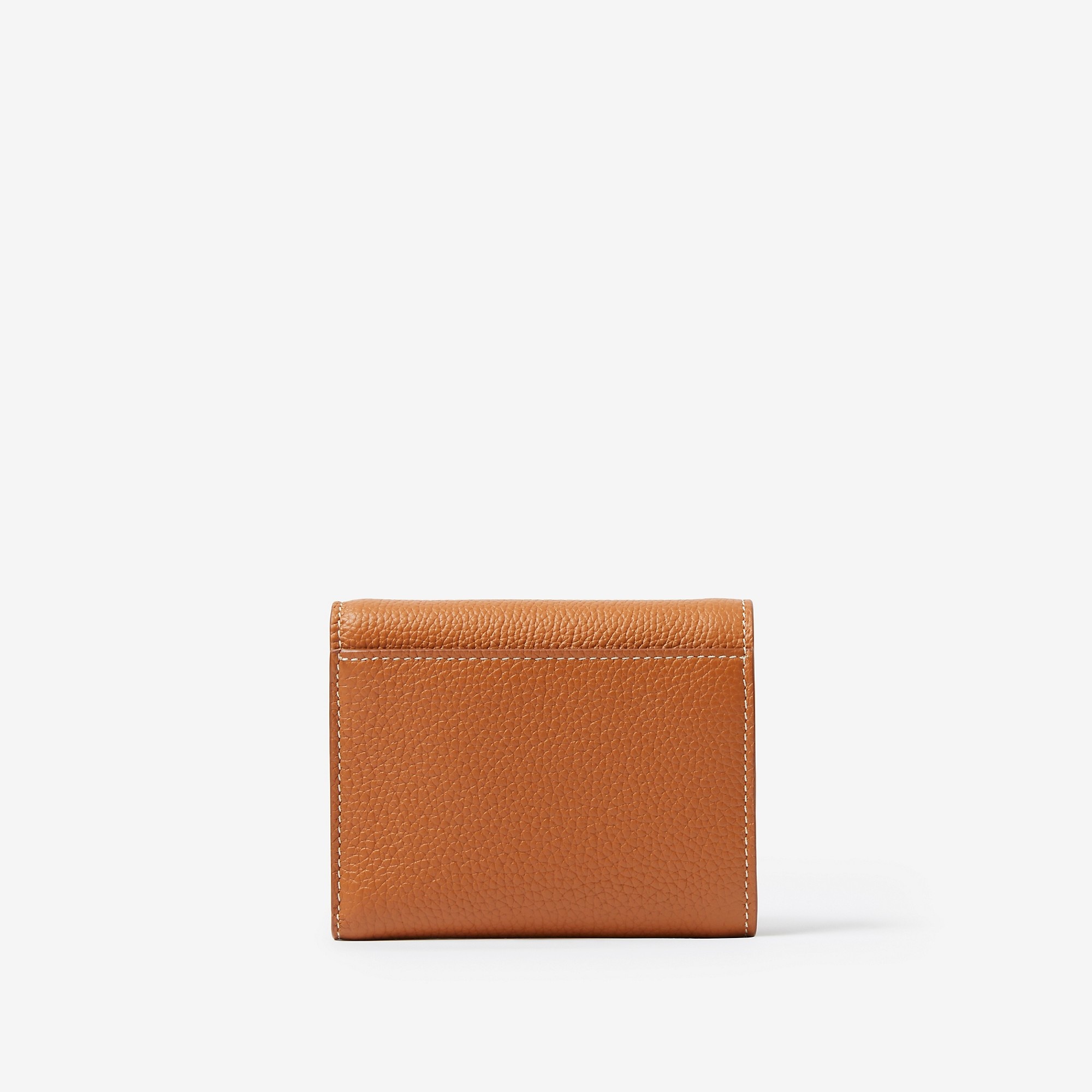 Grainy Leather TB Compact Wallet - 3