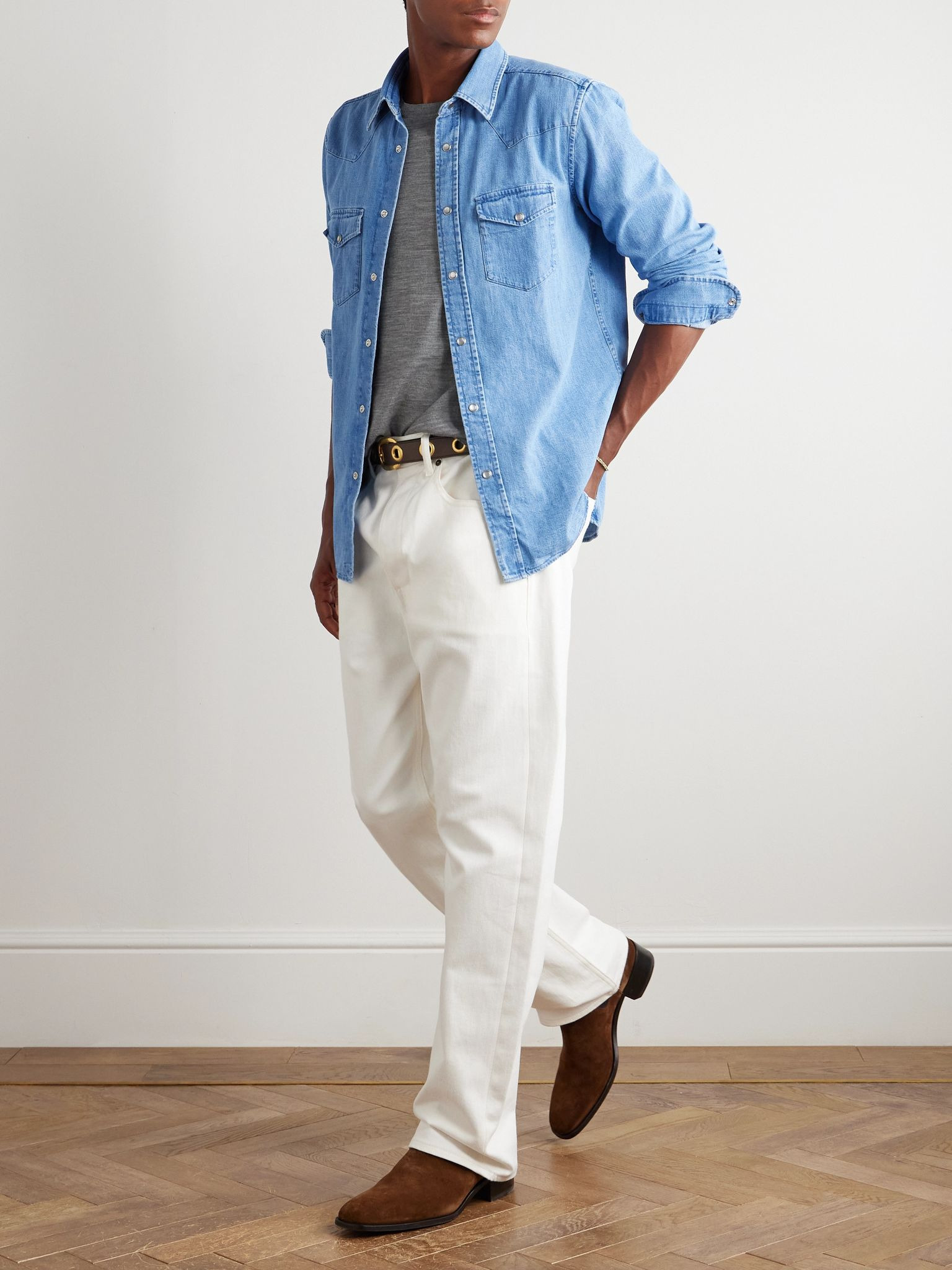 Denim Shirt Blue - 2