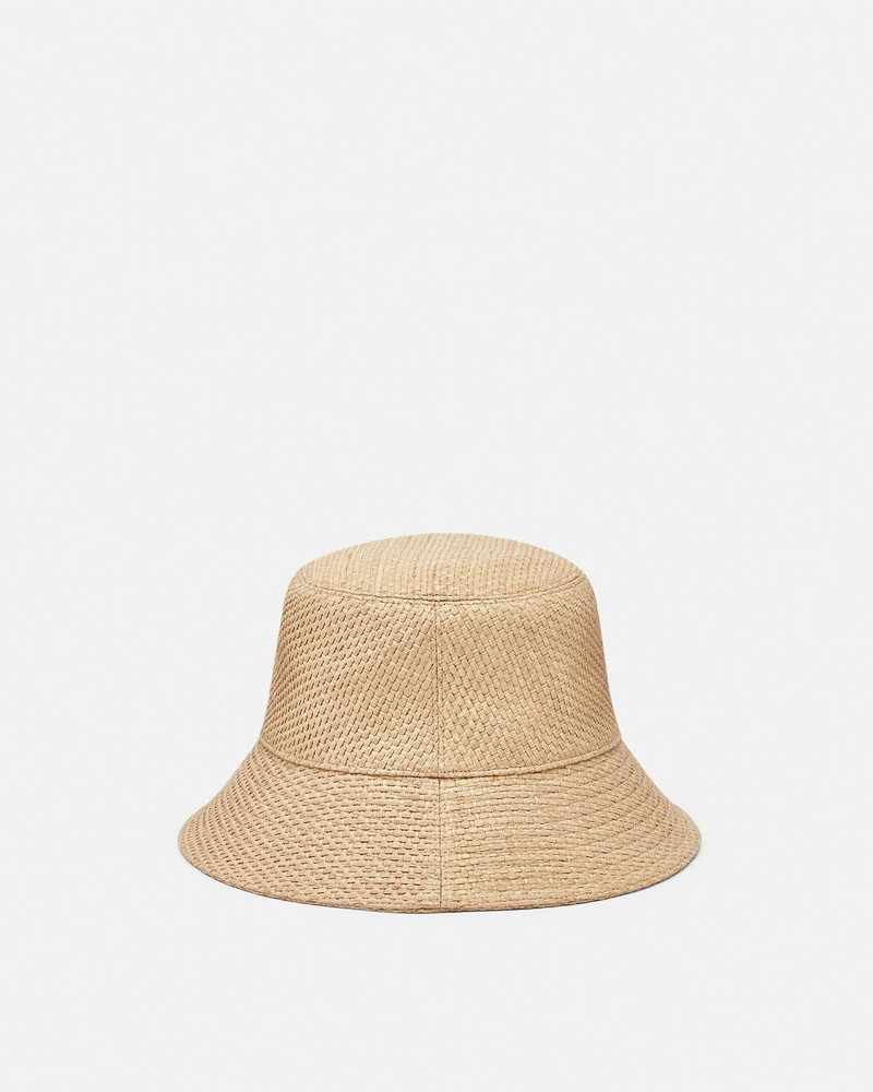 VERSACE Logo Raffia Bucket Hat outlook
