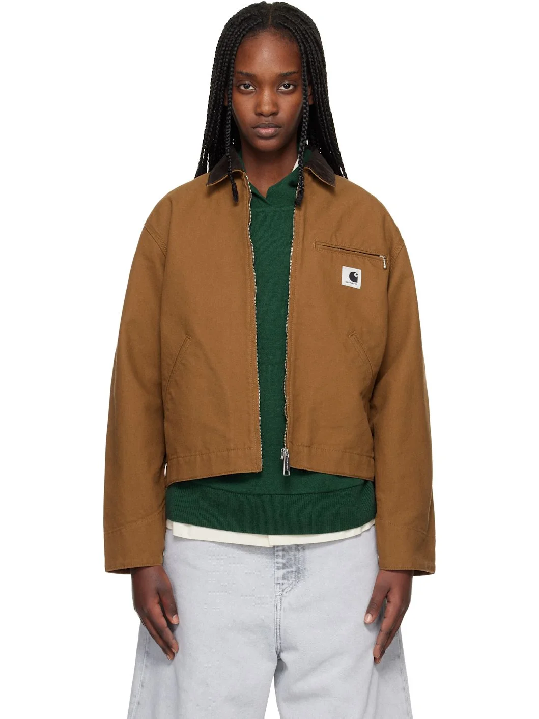 Brown OG Detroit Jacket - 1