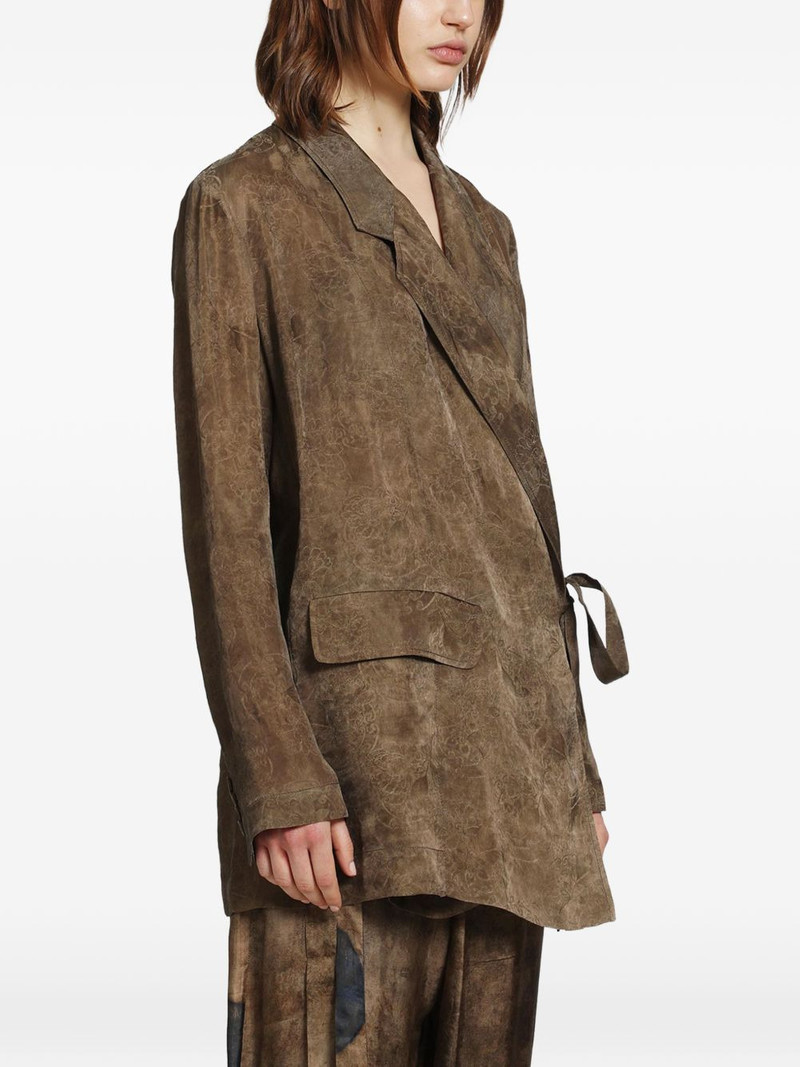 UMA WANG Khloe wrap pocket jacket outlook