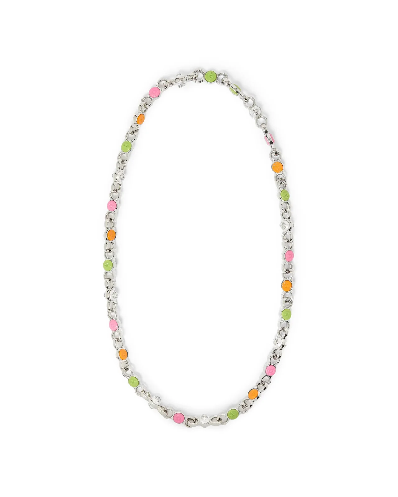 Bull Link Chain Long Necklace - 1