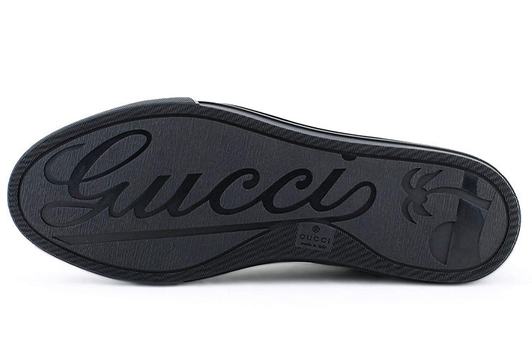 Gucci Monogram High Top Sneakers 'Black' 426188-KQWM0-1948 - 5