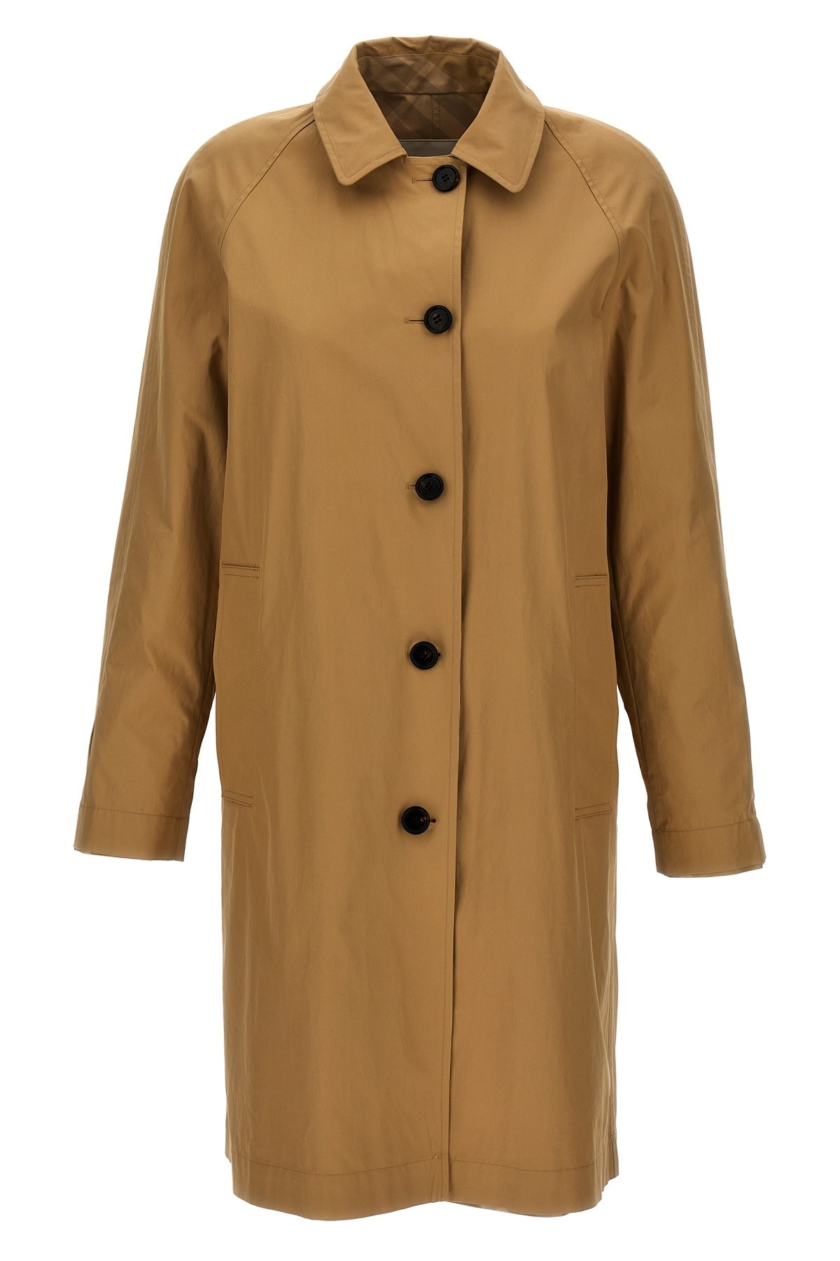 コート BURBERRY FLAX COTTON REVERSIBLE COAT Burberry Double Face Reversible Wool Coat | Saks Fifth Avenue