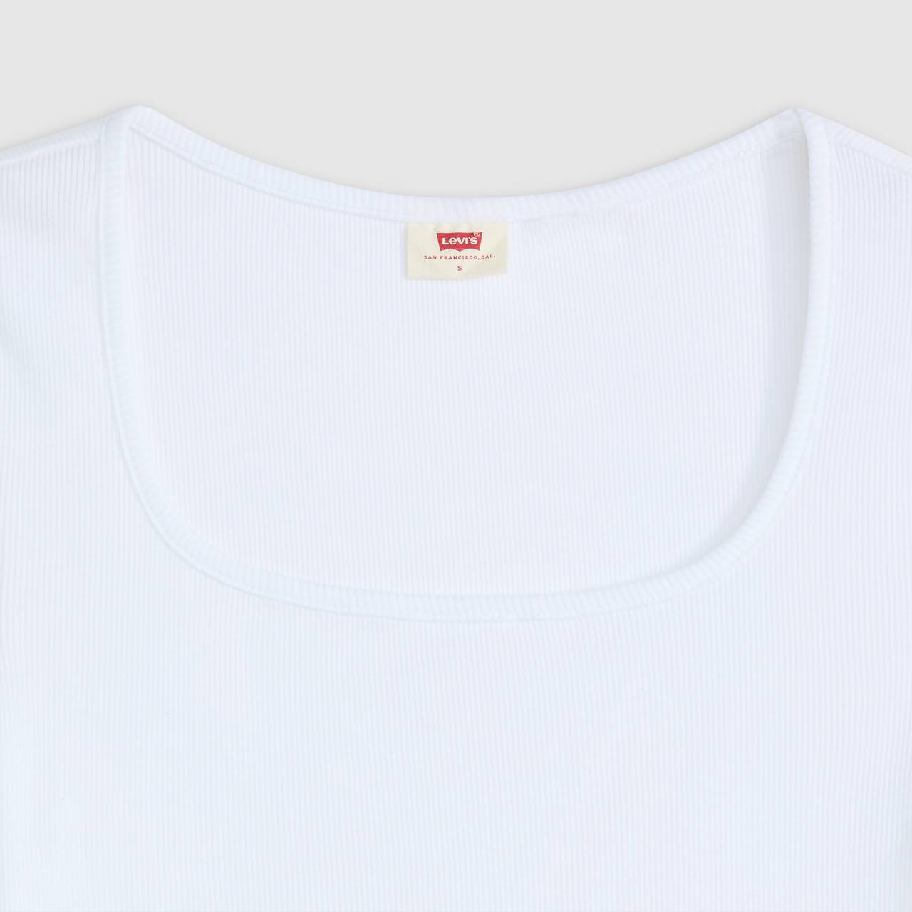 ESSENTIAL SQUARE NECK TEE - 6