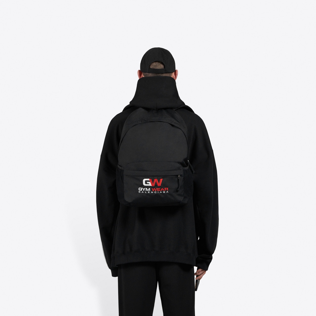 早期完売★BALENCIAGA GYM WEAR ラージフィット フーディー/New BALENCIAGA Gym Wear Large Fit Hoodie | REVERSIBLE