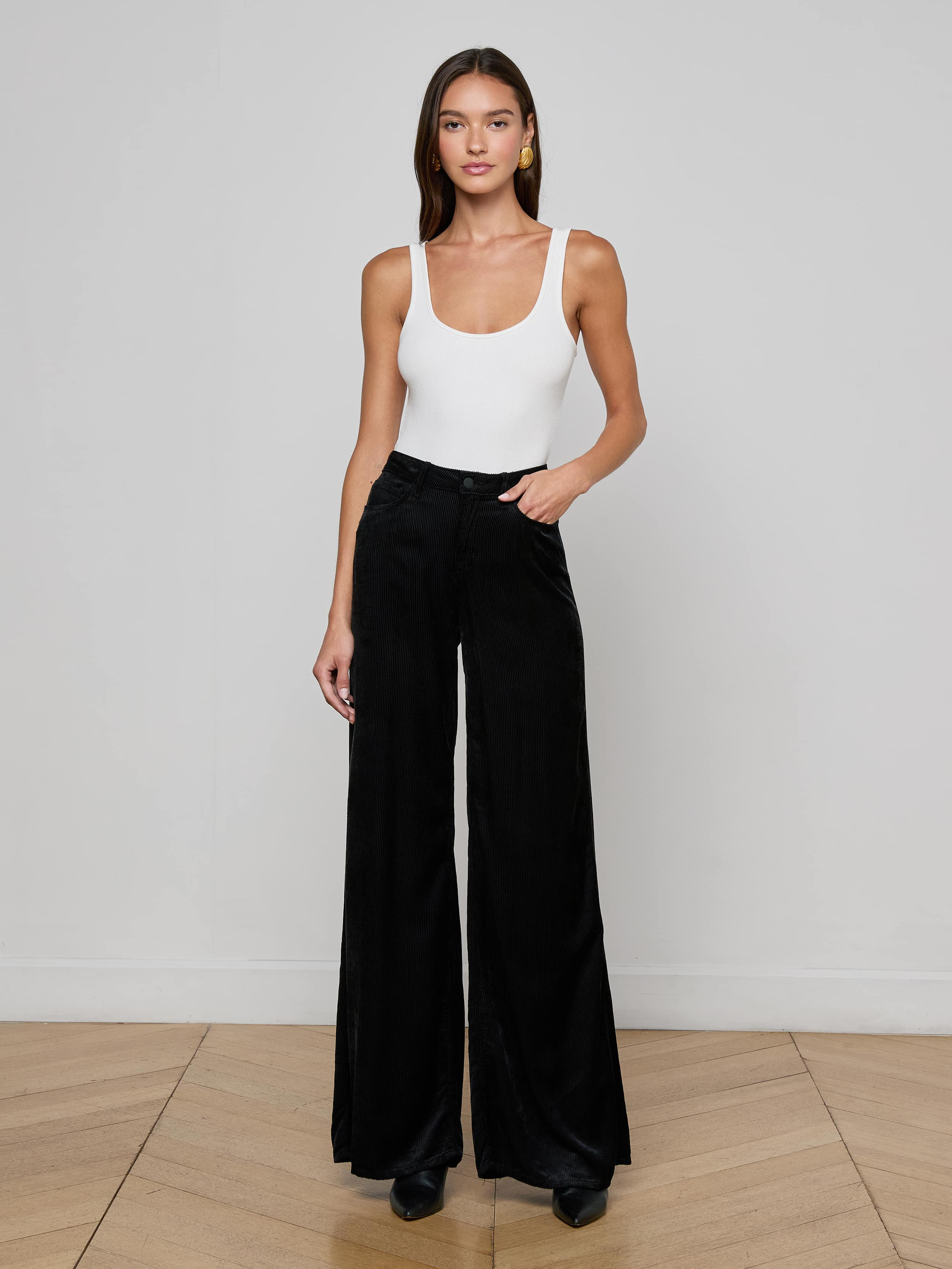 Quincy Wide-Leg Corduroy Jean - 2