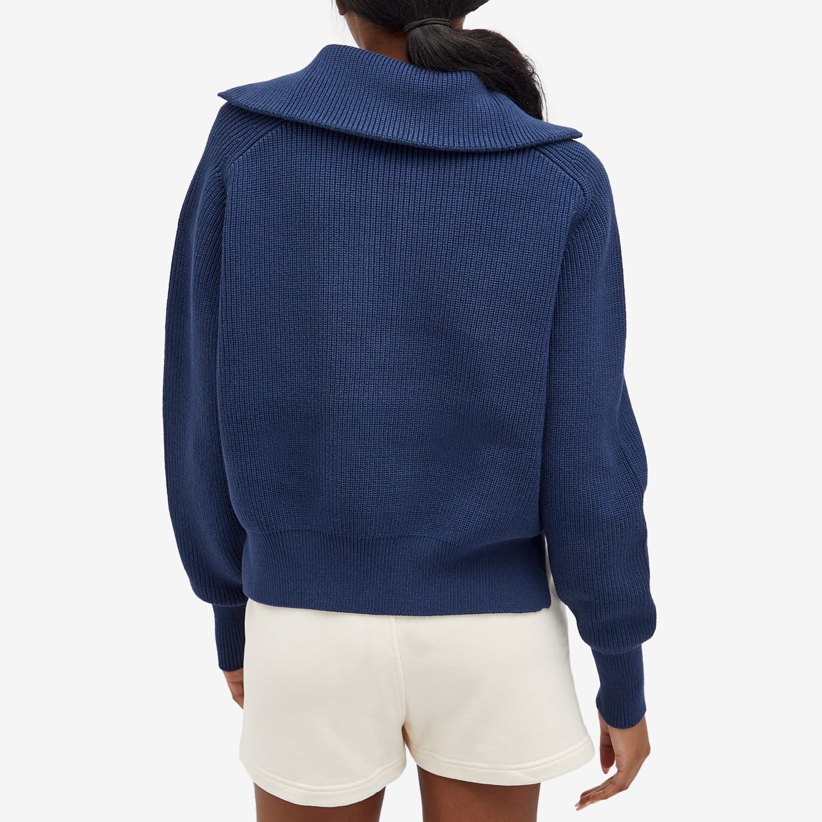 Maison Kitsune Bold Fox Head Patch Half Zip Jumper - 3