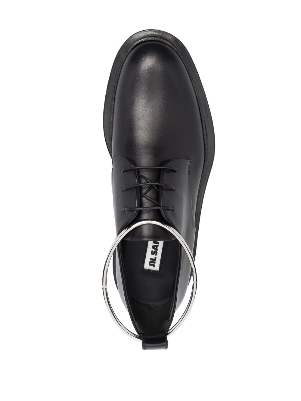 hardware-detail derby shoes - 4